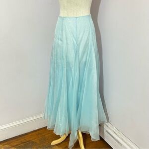 Style Paris By Susan Sutherland Vintage Organza Skirt